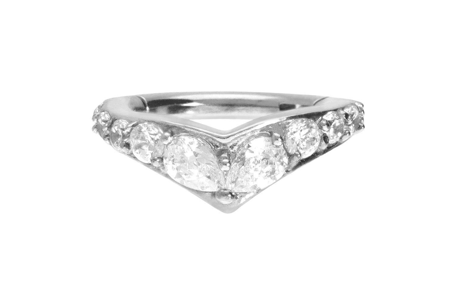 Chirurgenstahl Segmentring Clicker DIADEM